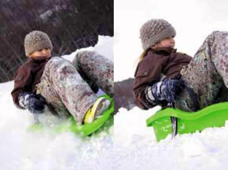 Sanki z hamulcem RACE S