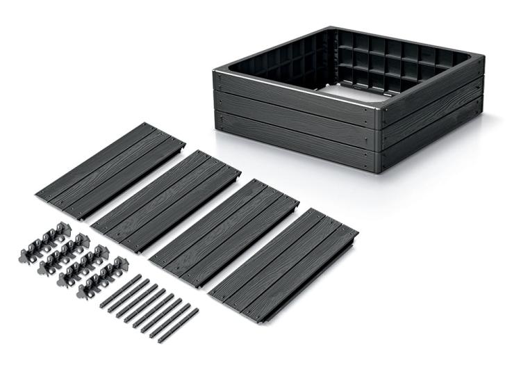 Skrzynia na warzywa Base Woody - zestaw