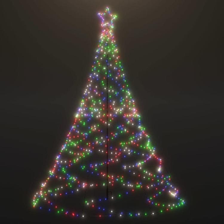 Choinka z lampek 300 cm 500 LED, multicolor