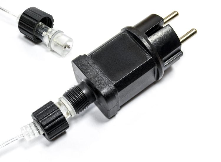 Choinka z lampek 180cm 200LED, zasilacz