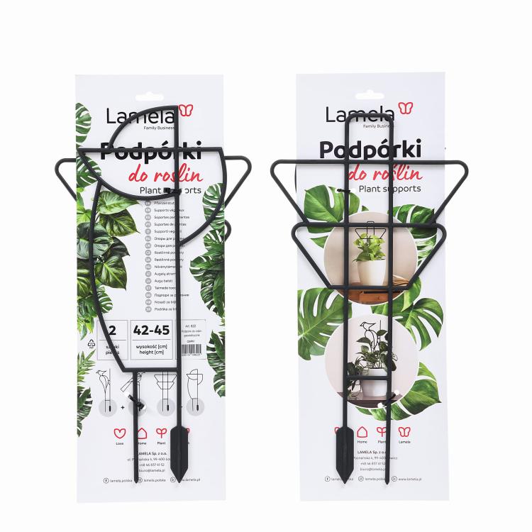 Podpórki do roślin geometryczne 2 sztuki