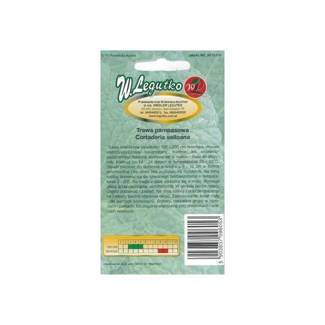 Trawa pampasowa - różowa, nasiona 0,03g