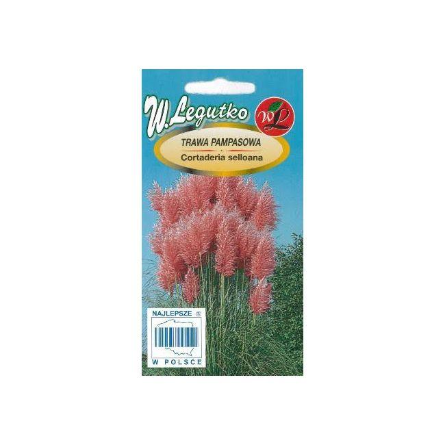 Trawa pampasowa - różowa, nasiona 0,03g