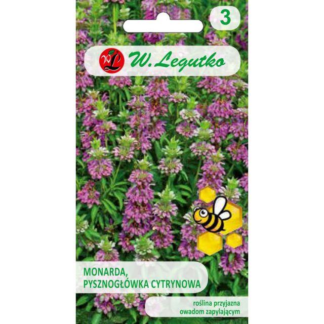 Monarda, Pysznogłówka - cytrynowa, nasiona 0,10g