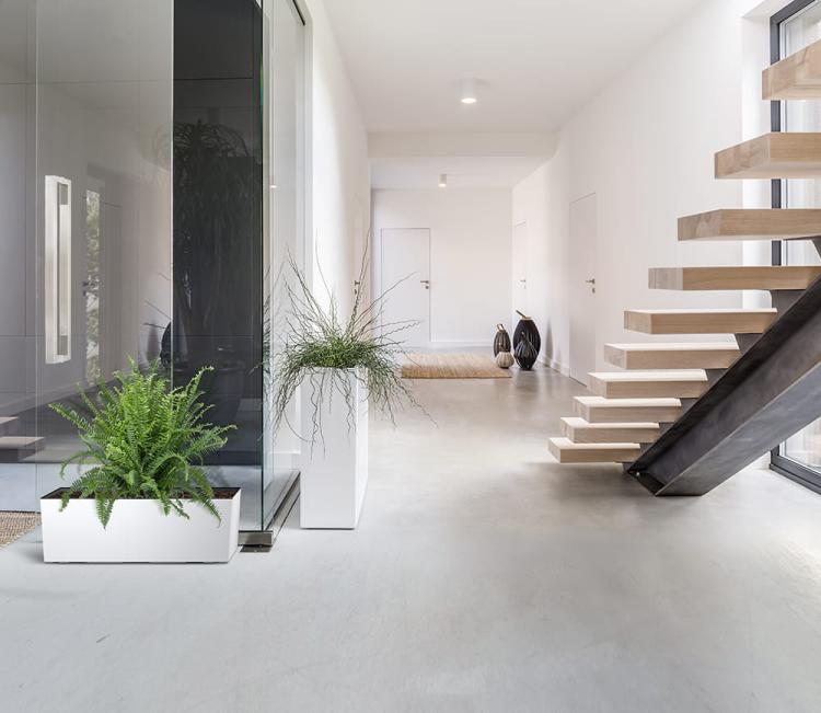 Doniczka podłużna Urbi DUC600 z wkładem antracytowa