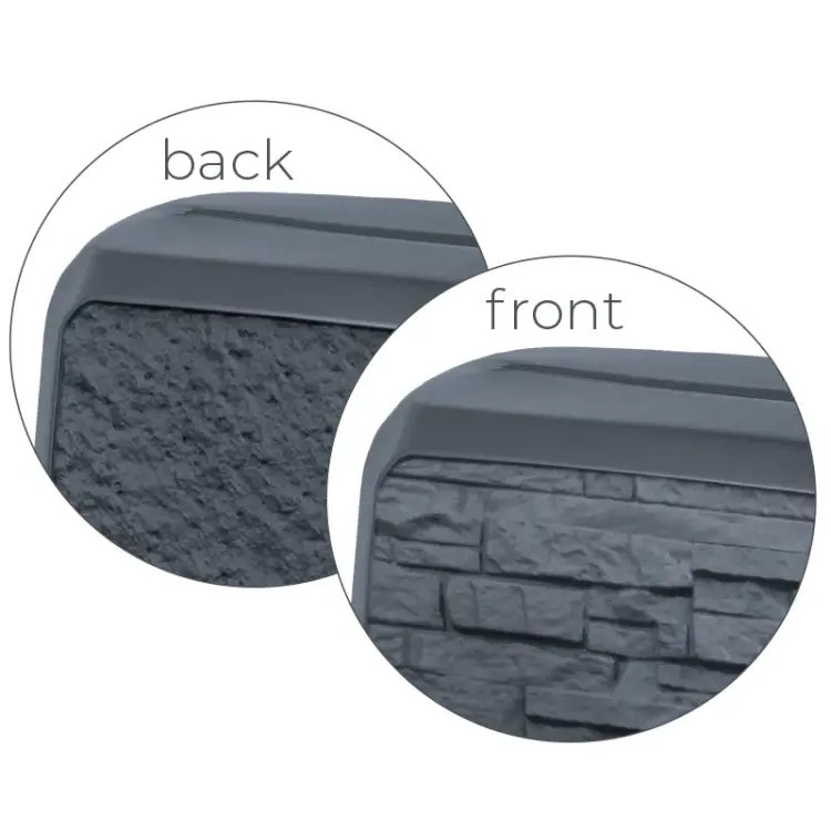 Front - przód, back - tył