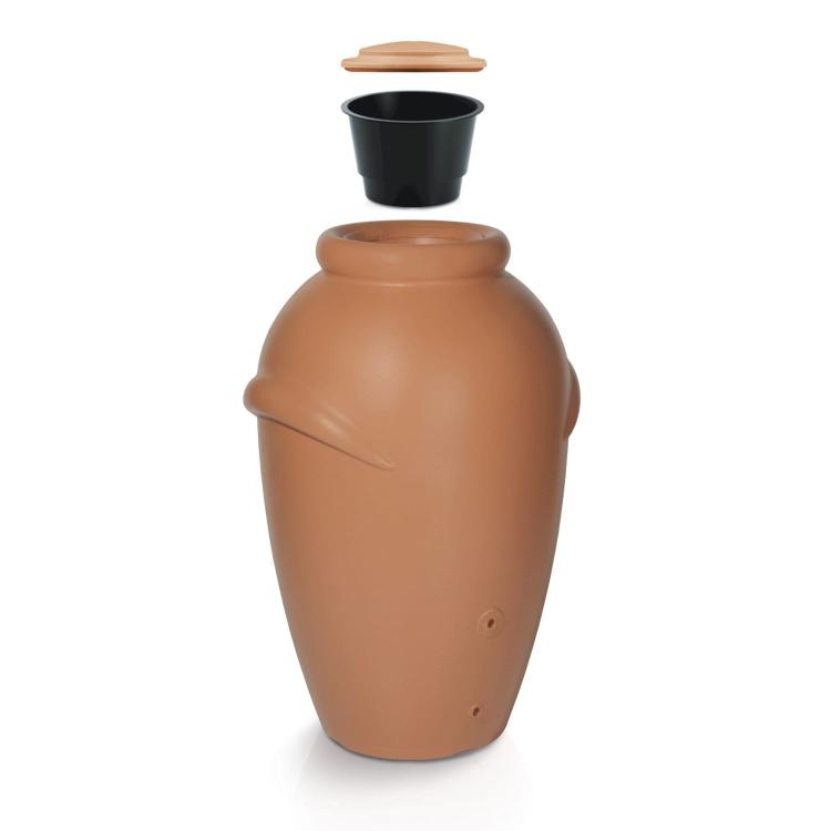 Zbiornik na wodę deszczową AQUACAN 360 l terakota