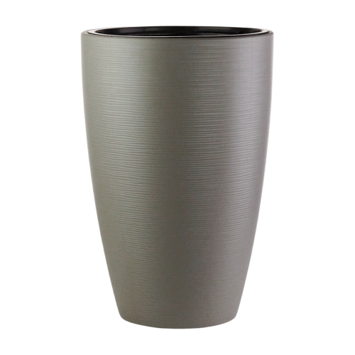 Doniczka ogrodowa Gobi Slim 40 z wkładem, jasnoszary
