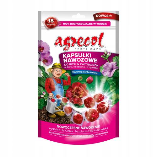 Kapsułki nawozowe do roślin kwitnących