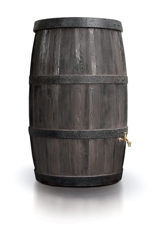 Zbiornik na deszczówkę, jak drewniana beczka