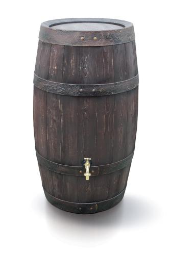 Zbiornik na deszczówkę, jak drewniana beczka