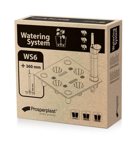 System nawadniający kwadratowy WS6 do rozmiaru 400