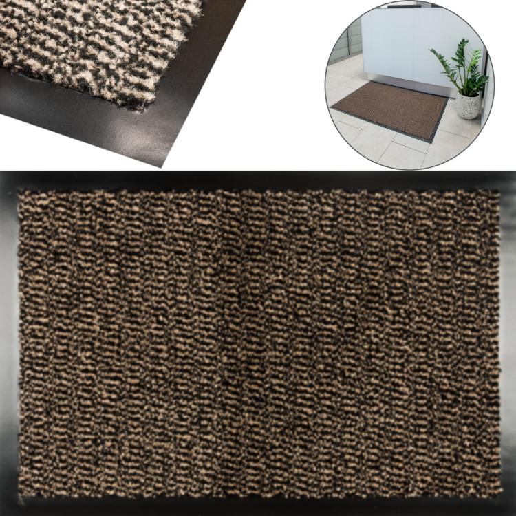 Wycieraczka Clin 80x120 cm brąz