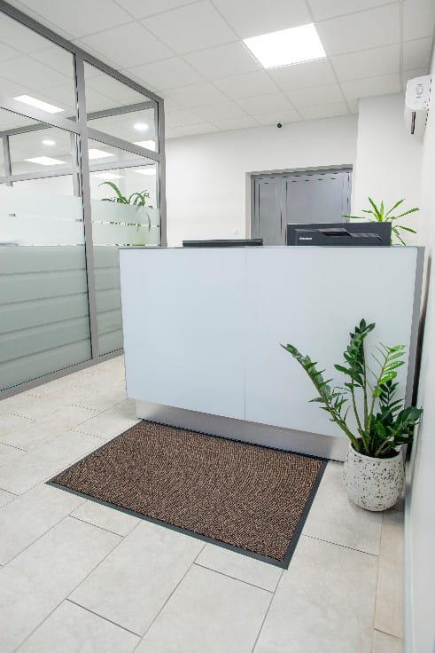 Wycieraczka Clin 80x120 cm brąz