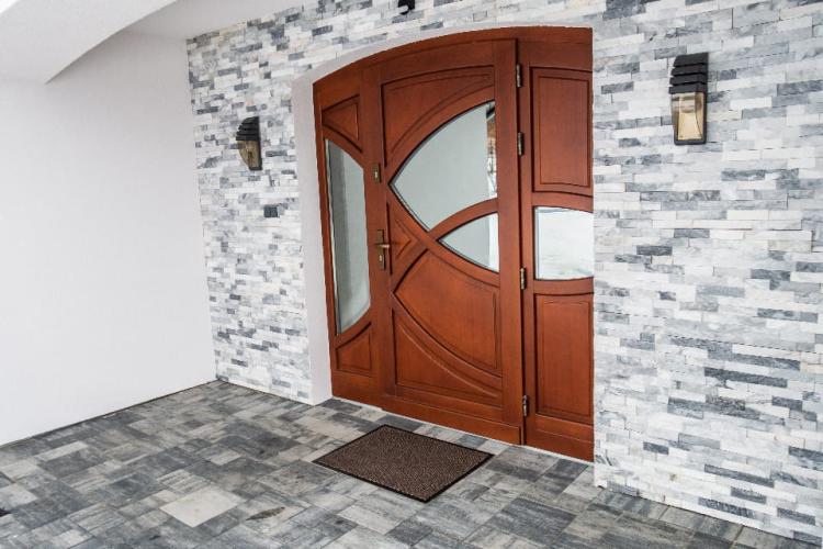 Wycieraczka Clin 80x120 cm brąz