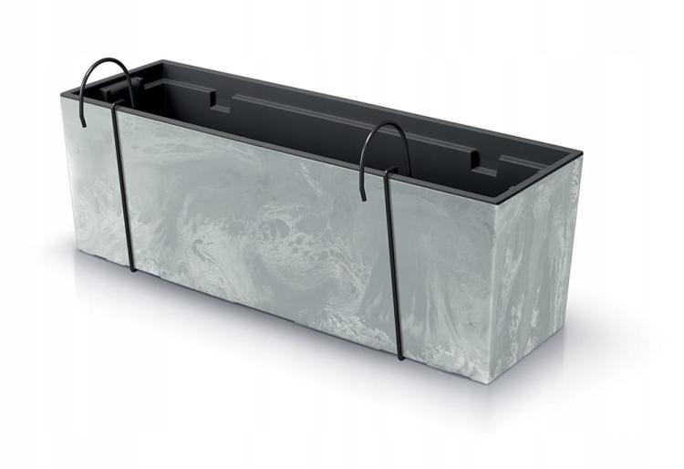 Doniczka balkonowa Urbi Beton Effect DUC600EW, beton