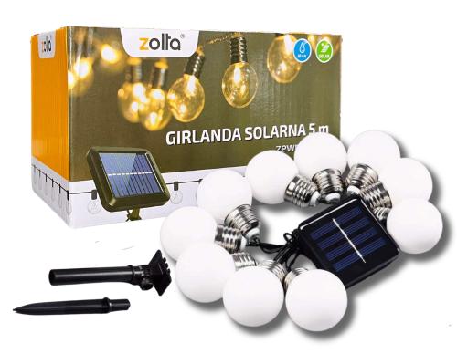 Solarne lampki LED girlanda