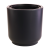 Doniczka ogrodowa Satina 40 z wkładem, antracyt