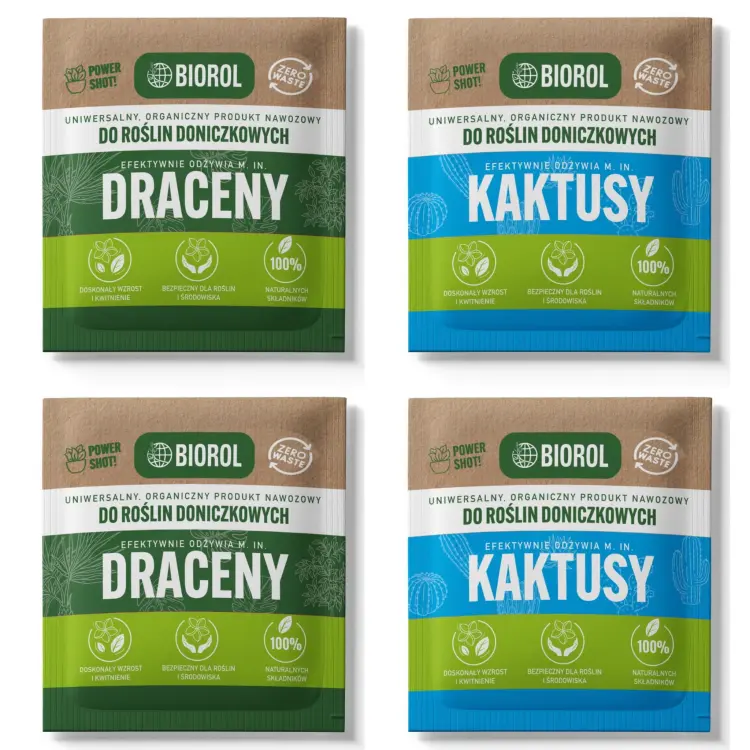 Zestaw nawozów do dracen i kaktusów BIOROL