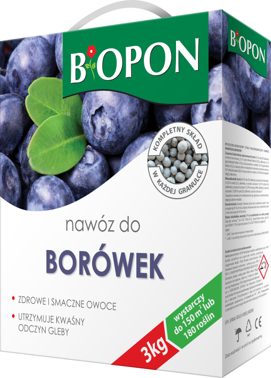 Nawóz do borówek 3 kg, Bopon