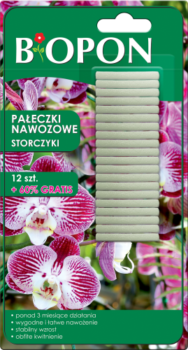 Pałeczki nawozowe do storczyków 10 szt, Bopon