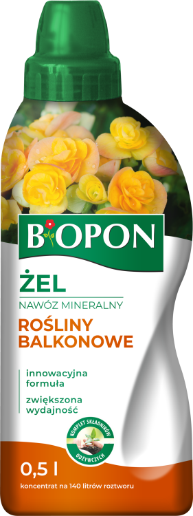 Nawóz żel do roślin balkonowych 500 ml, Bopon