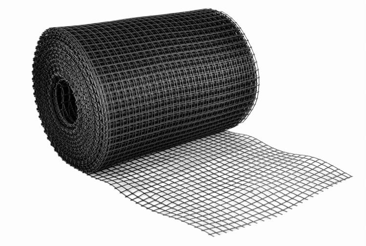 czarna siatka plastikowa 0,4x50m