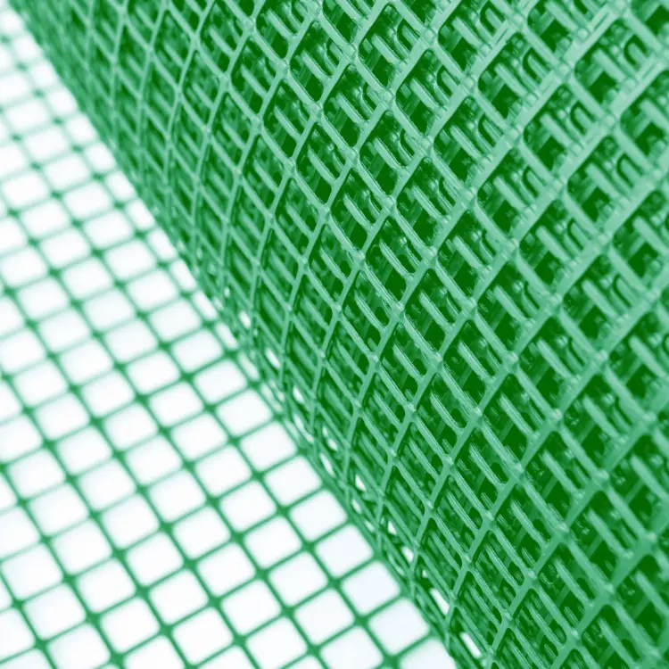 zielona siatka plastikowa
