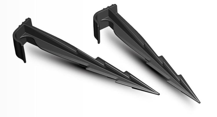 kołki mocujące do linii kroplującej