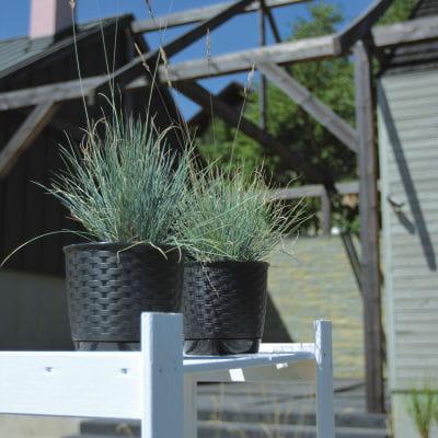 Doniczka RATOLLA okrągła DRLO220 z podstawką