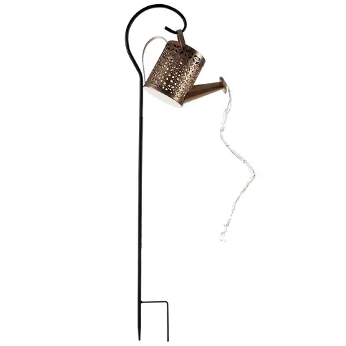 lampka ogrodowa w kształcie konewki