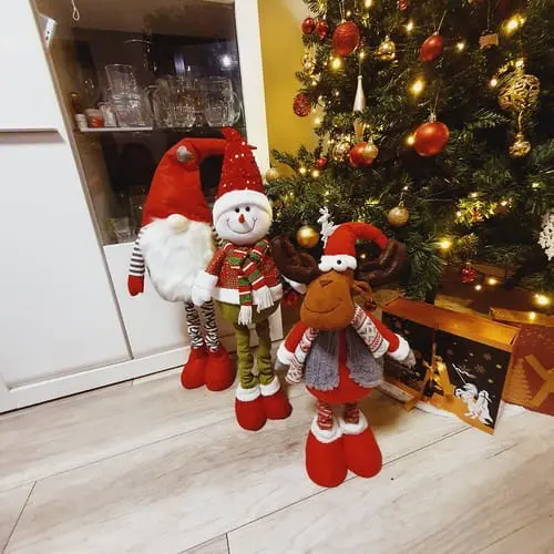 świąteczny renifer ozdoba świąteczna