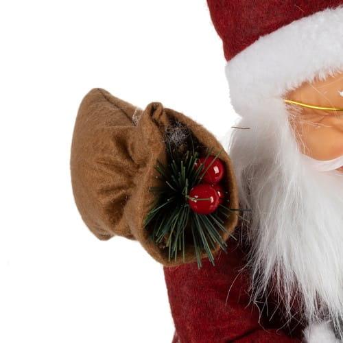 świąteczna figurka święty mikołaj ozdoba bożonarodzeniowa