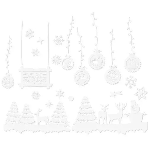 naklejki świąteczne na szyby