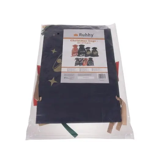 świąteczne ozdobne worki na prezenty