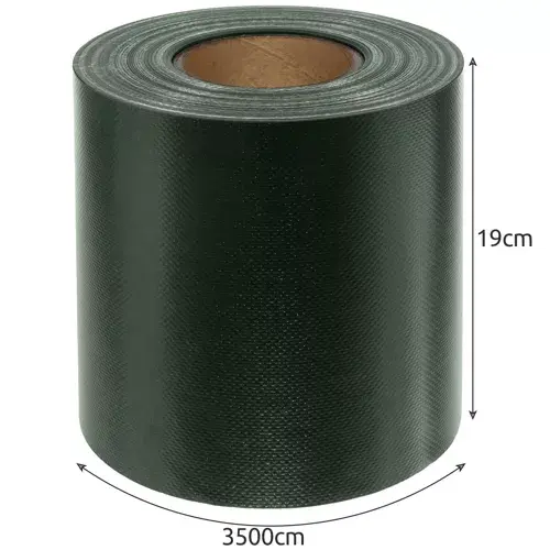 zielona taśma ogrodzeniowa