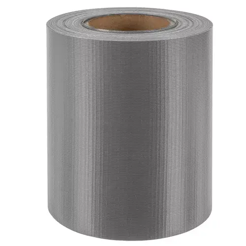 szara taśma ogrodzeniowa