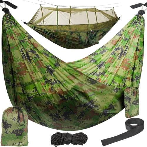Hamak turystyczny camo moro
