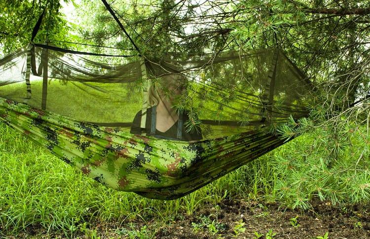 Hamak turystyczny camo moro