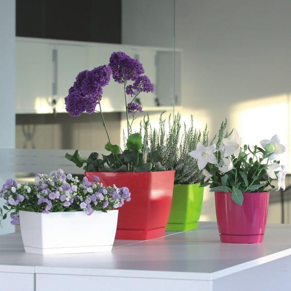 Doniczka COUBI DUOP135 z podstawką