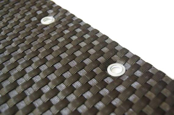 Mata rattanowa oczkowana dwustronna 5x1m