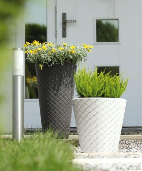 Doniczka wysoka ogrodowa Matuba Slim DPMT400 z wkładem