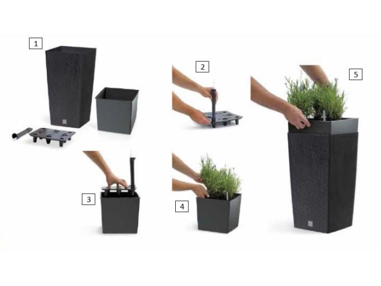 Doniczka samonawadniająca RATO DRTS400S