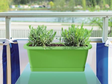 Skrzynka balkonowa z podstawką, Respana Set ISE400P