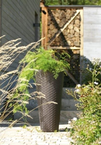 Doniczka pleciona Slim DPMT300 z wkładem