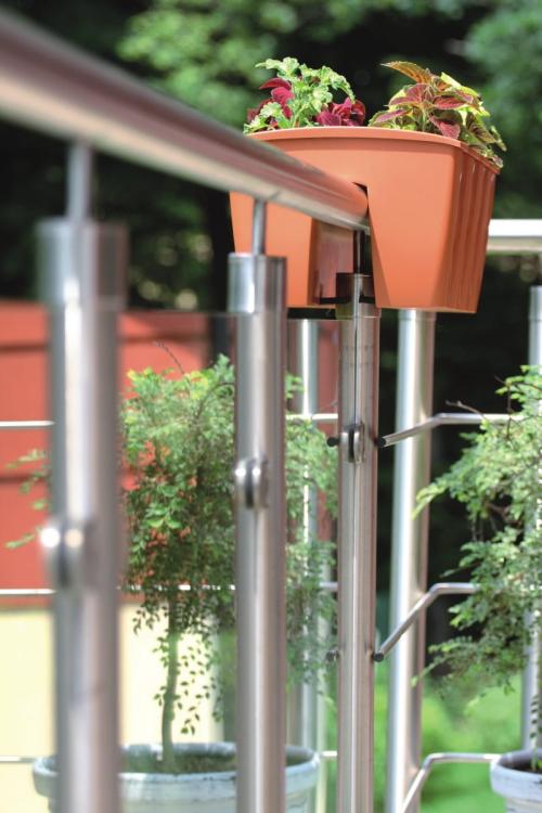 Doniczka na balustradę CROWN DCRO600