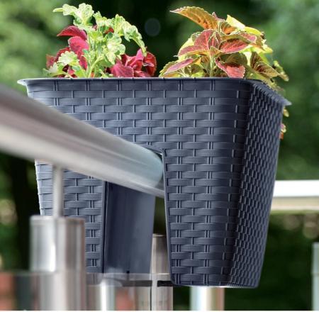 Doniczka na balustradę Ratolla DRLB400