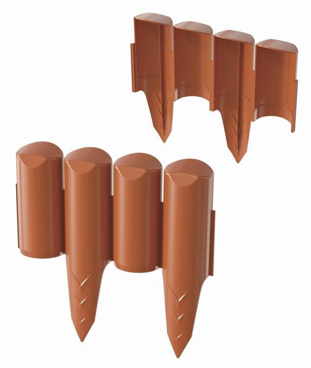 Palisada ogrodowa, obrzeże Border IPBO terakota