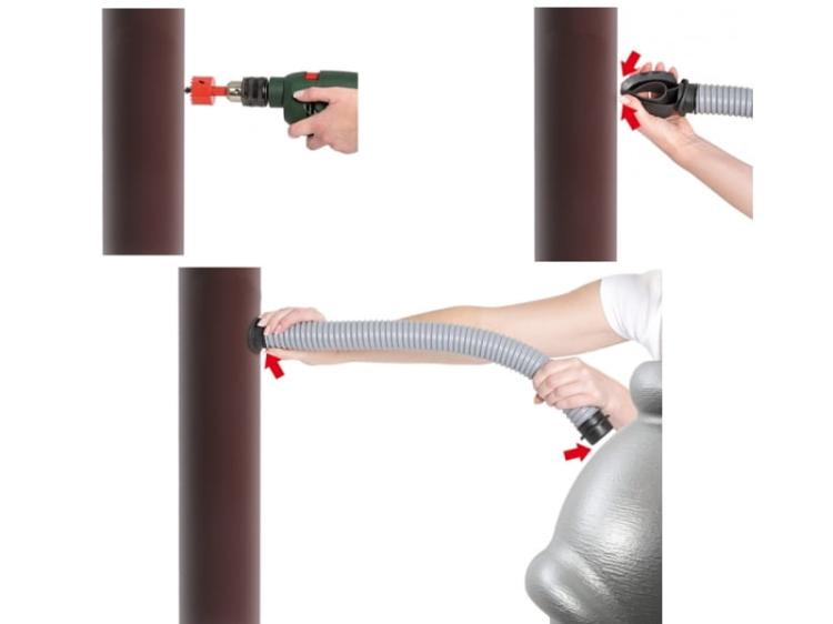 Zbieracz wody rynnowej ICANS1, Prosperplast - instrukcja montażu