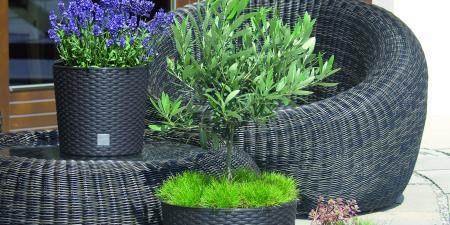 Doniczka Rato okrągła DRTUS250L z wkładem